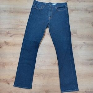 Men's Cremieux Brand Premium Dark Wash Straight Leg Jeans